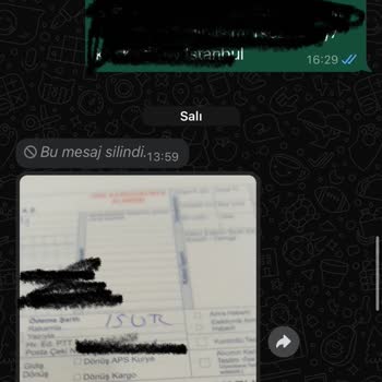 Yanlış Beden ve Kötü Müşteri Hizmeti