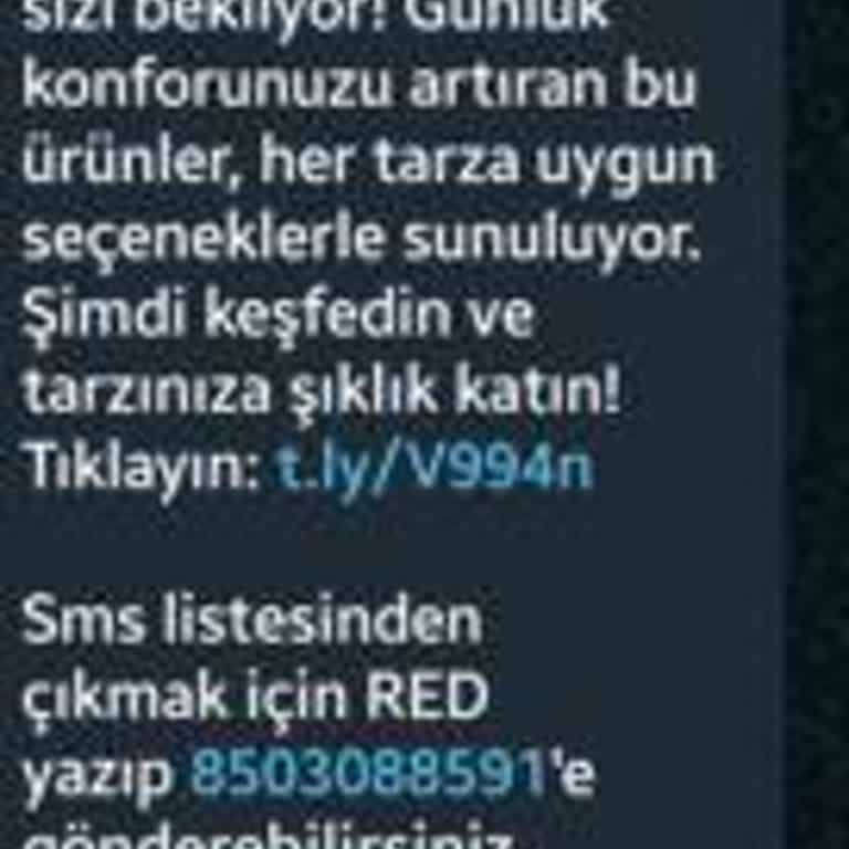 İzinsiz Mesajlarla Bıktıran Firma
