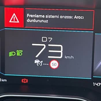 Citroen C5 Aircross Fren Arızası ve İlgisiz Servis Deneyimi