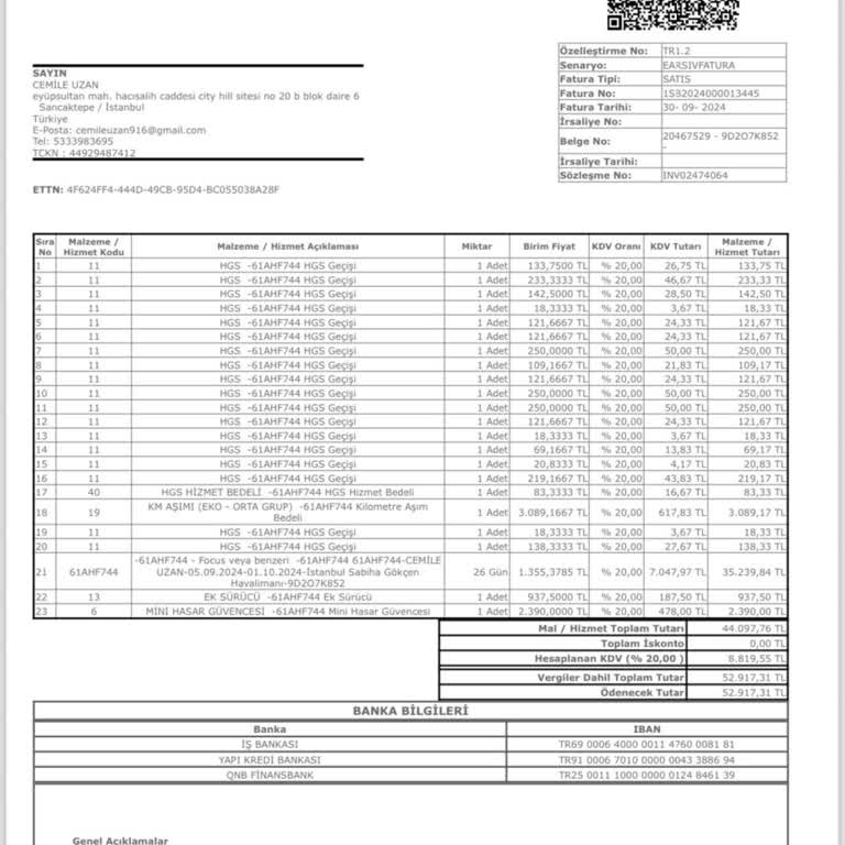 Rent Go'da Haksız Ücretlendirme ve İade Sorunu