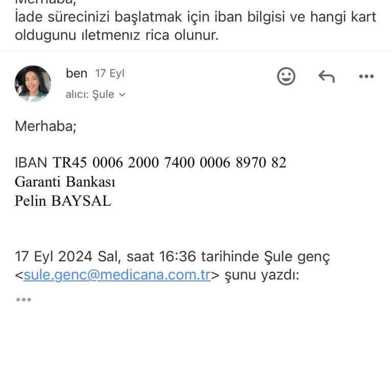 Medicana Ataköy'de Geri Ödeme ve Sigorta Sorunu