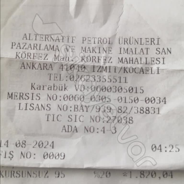 Opet Gece Yarısı Benzin Doldurma Sorunu Ve Şüpheli Durumlar!