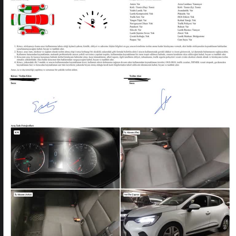 Araç Kiralama Sürecinde Yaşanan Sorunlar