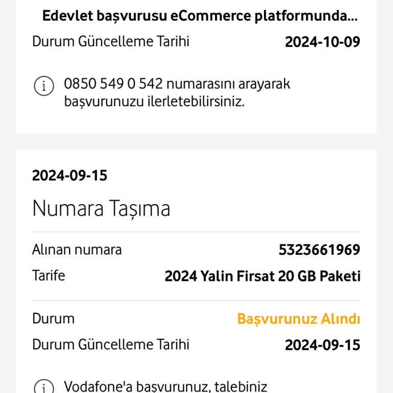Vodafone Geçiş Sürecinde Yaşanan Mağduriyet