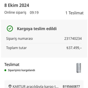 Media Markt'tan Aldığım Buzdolabının İndirim Farkı İçin Hediye Kuponu Talebi