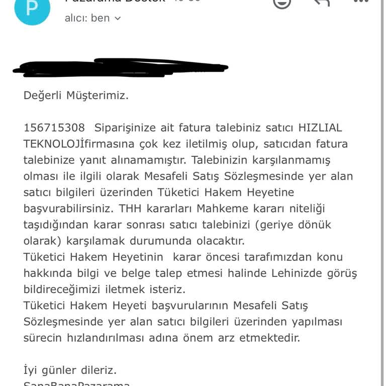 Garanti Süresi Tehlikede: Fatura Sorunu