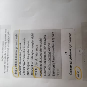 Vodafone'un Haksız Mobil Ödeme Üyelikleri ve İletişim Sorunları