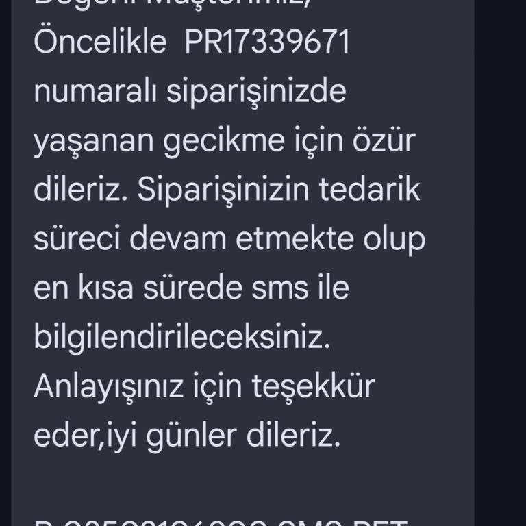 Gratis Online Siparişimde Kargo Krizi