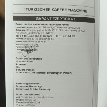 Karaca Kahve Makinesi ve Kapanan Mağaza Sorunu