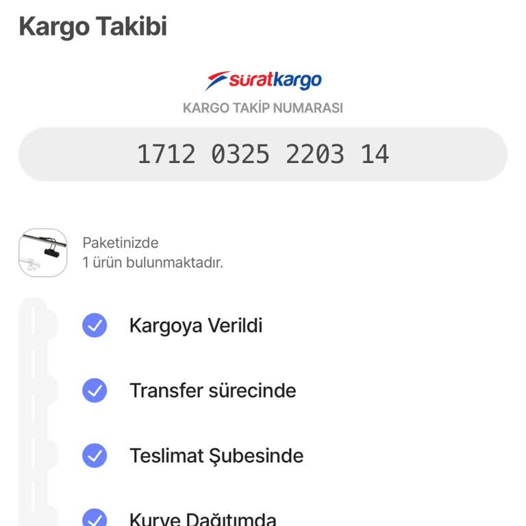 Teslim Edilmeyen Ürün ve Çözülmeyen Kargo Sorunu