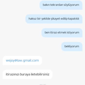 Haksız Hesap Kapatma ve Yanıltıcı İletişim Sorunu
