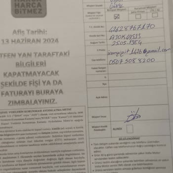 A101'den Alınan Motorun Tescil Sorunu ve Mağduriyet