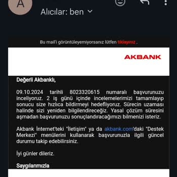 Akbank'ta Hatalı Para Transferi ve İade Sorunu