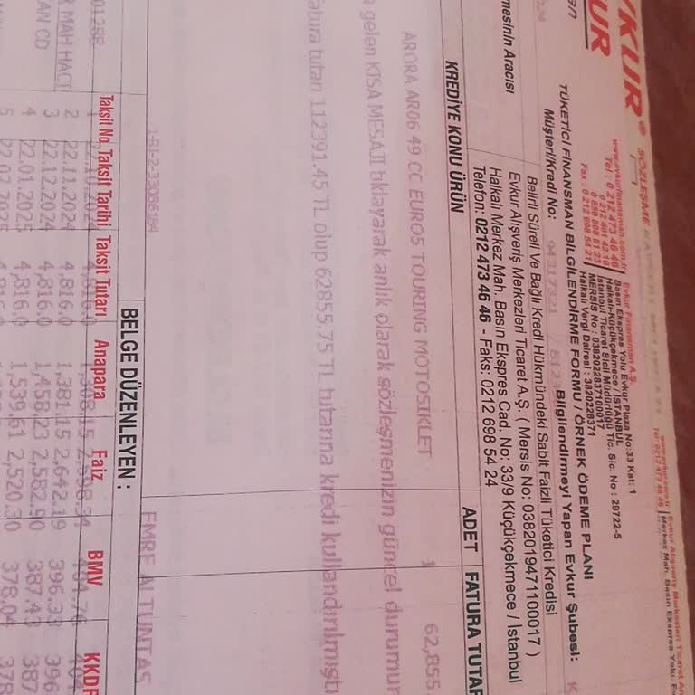 Teslim Edilmeyen Motosiklet Siparişi