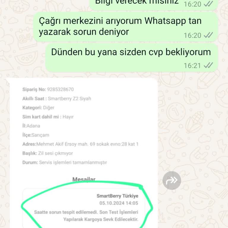 Smartberry Müşteri Hizmetleri: İletişim ve Çözüm Yok!