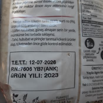 Migros'tan Aldığım Pirinçlerde Böcek Sorunu!
