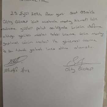 Hasarlı Ürün ve İletişim Eksikliği Mağduriyeti