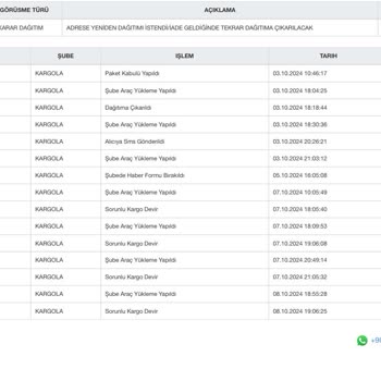 Be Blue ile Kargo Kabusu: Siparişim Nerede?