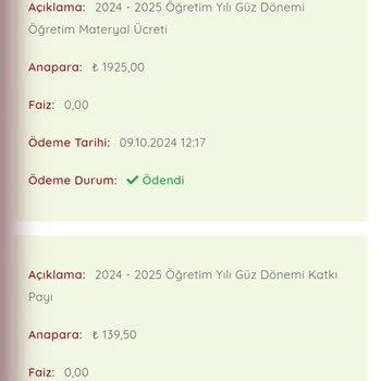 Kayıt Yenileme Sürecindeki Sistem Hatası