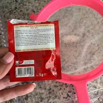 Pakmaya Vanilya Paketlerinde Sadece Toz Şeker Çıkıyor