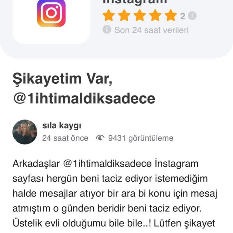 Instagram Hesap Ele Geçirme Hesabım Haksız Şikayetlerle Kapatılmak İsteniyor