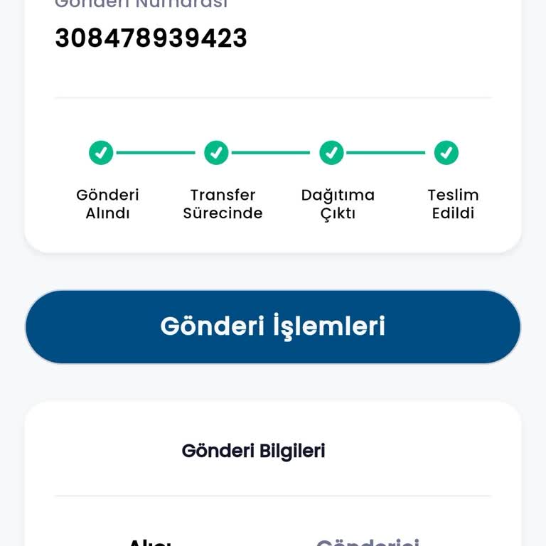 Teslim Edilmeden Teslim Edildi Mesajı: Kargo Sorunu