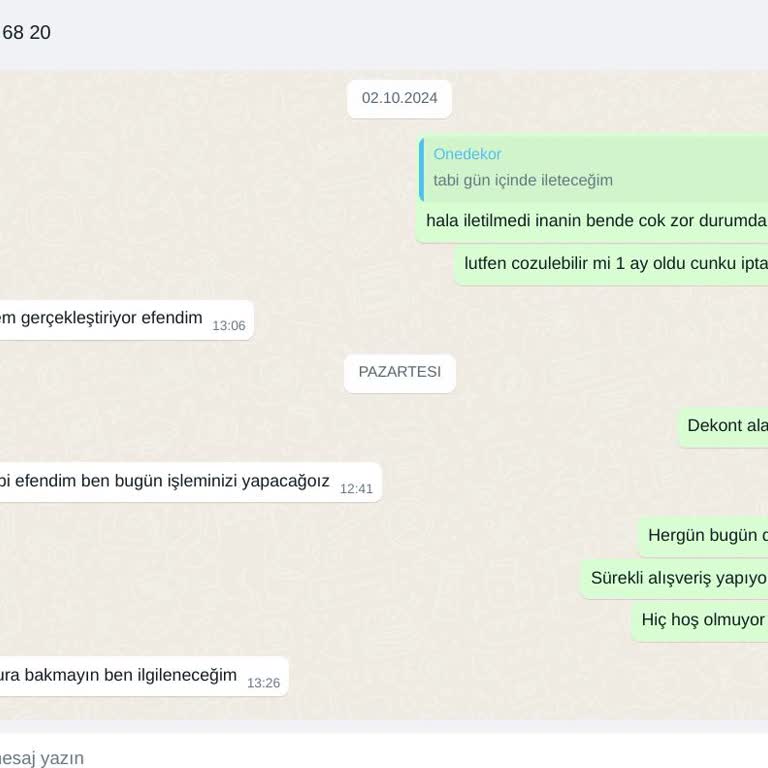 İade Edilmeyen Ürünler ve Yanıltıcı Müşteri Hizmetleri