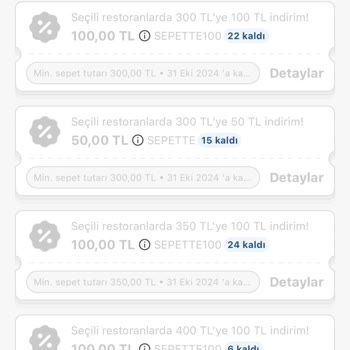 Yemeksepeti Kupon Kodu Sorunu: Her Restoranda Geçersiz!