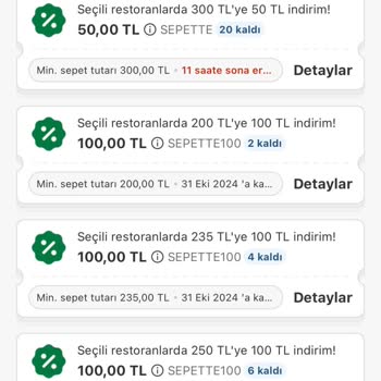Yemeksepeti Kupon Kodu Sorunu: Her Restoranda Geçersiz!