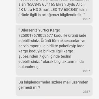 Media Markt ve Trendyol'un Çözüm Bulamadığı Televizyon Krizi