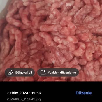 Carrefour SA'dan alınan etin bozuk çıkması ve yoğun koku problemi