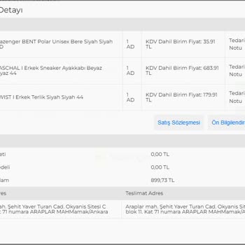 Kusurlu Ayakkabı ve İade Sorunları