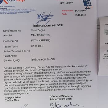 Yurtiçi Kargo'nun Yüksek Ücretli Teslimat Sorunu