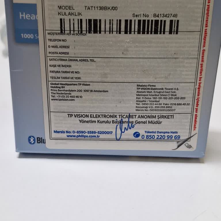 Philips Ses Sistemleri Kulaklıkta Ses Seviyesi Sorunu