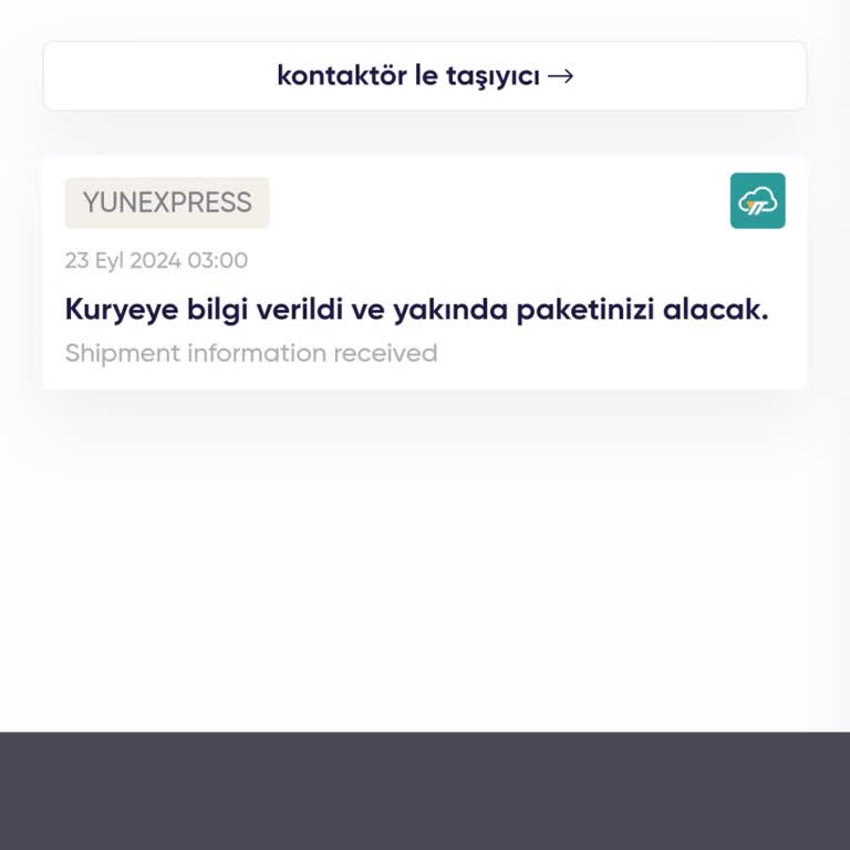 Yunexpress Kargo Teslimatında Büyük Gecikme ve İletişim Sorunu