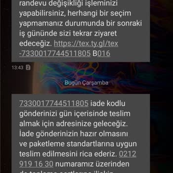 Trendyol Express ile İade Kabusu: Gelmeyen Kargo ve Yanlış Bilgilendirme