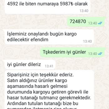 Kargo Gönderilmeyen Sipariş ve İletişim Engeli