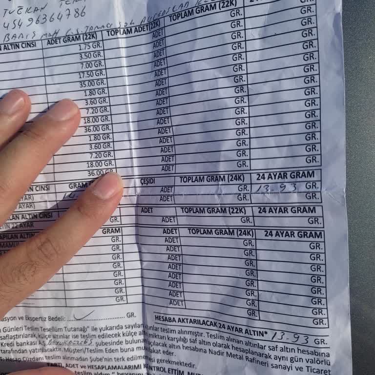 Yapı Kredi'de Altın İade Sorunu