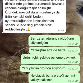 Havoş'tan Aldığım Ürünün Kalitesizliği ve İade Süreci