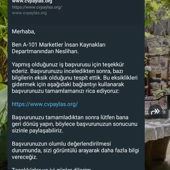 Kişisel Bilgilerin İzinsiz Kullanımı Hakkında Acil Önlem Talebi