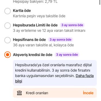 Hepsiburada'da Yanıltıcı Ödeme Seçenekleri Sorunu