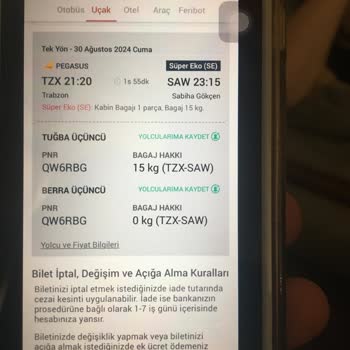 İptal Edilen Uçuşun Ücreti Hâlâ İade Edilmedi