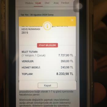 İptal Edilen Uçuşun Ücreti Hâlâ İade Edilmedi