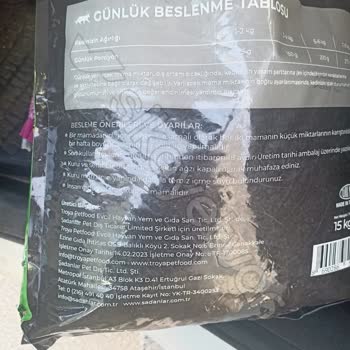 Sokak Hayvanlarına Uygun Olmayan Kedi Maması Sorunu