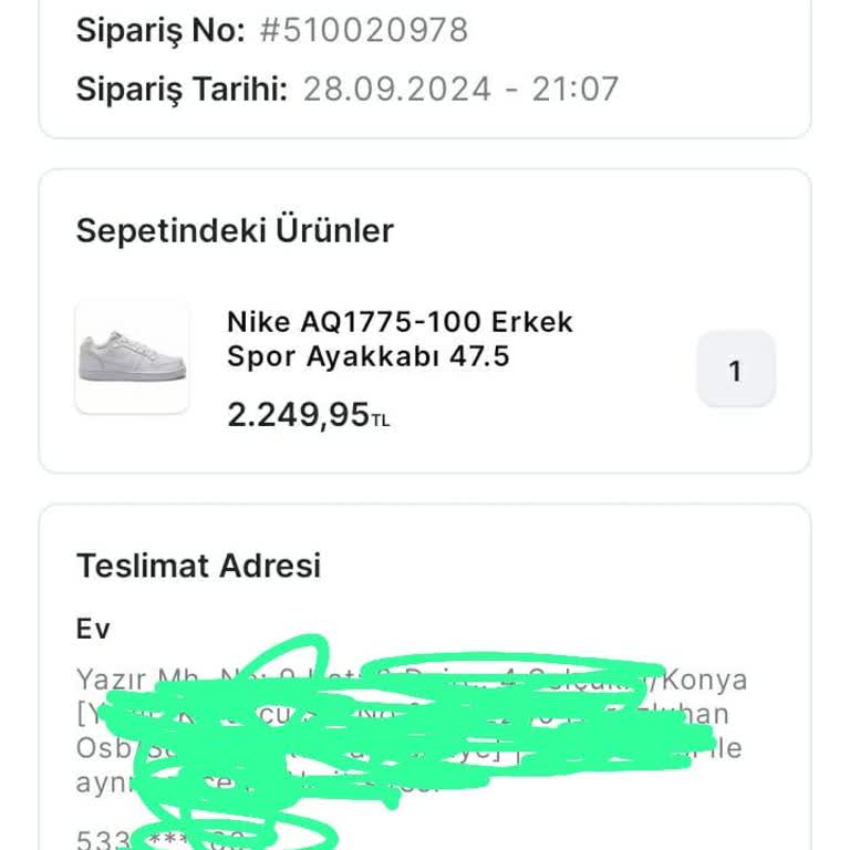 Sürekli İptal Edilen Siparişler ve Güven Sorunu