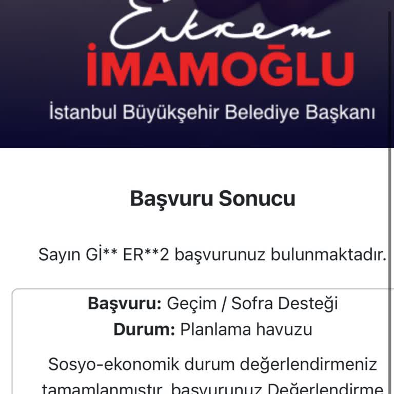 Acil Yardım Bekleyen Aile: Planlama Havuzu Belirsizliği