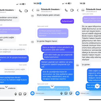 Yanlış Renk, Kusurlu Ürün ve İletişimsizlik Sorunu
