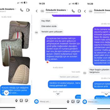 Yanlış Renk, Kusurlu Ürün ve İletişimsizlik Sorunu