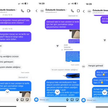 Yanlış Renk, Kusurlu Ürün ve İletişimsizlik Sorunu