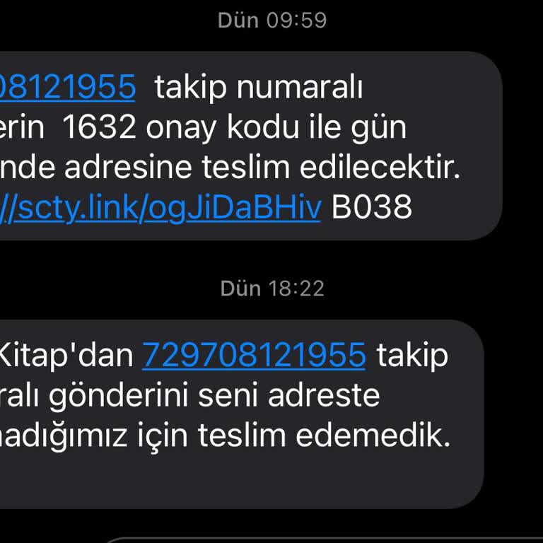 Kargo Teslimatında Yaşanan Sorun